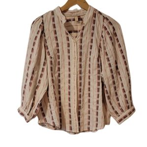Antropologie PILCRO The Bella Femme Buttondown Shirt  Women's